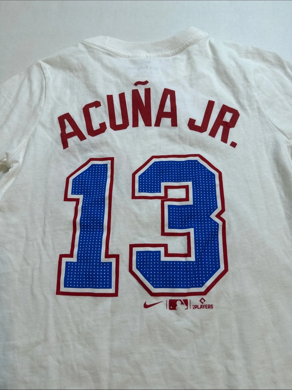 Youth Nike Atlanta Braves Acuna Jr. Tee Shirt
